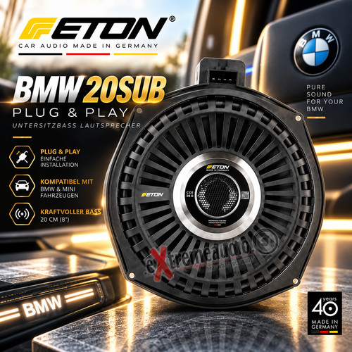 Subwoofer sottosella auto eton - sottosella,