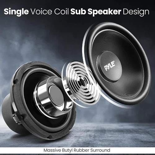 Pyle plmw83 subwoofer - da, cm