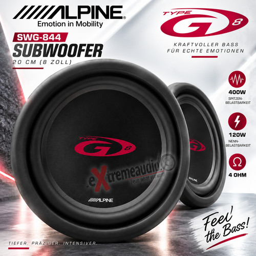 Alpine swg 844 - alpine, subwoofer