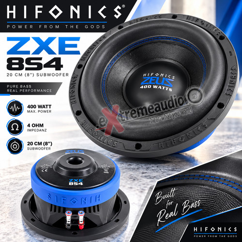 Hifonics zxe8s4 subwoofer - zxe8s4,